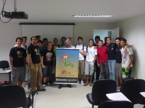 Público presente no XV Encontro do Grupo de Usuários de Python de Pernambuco